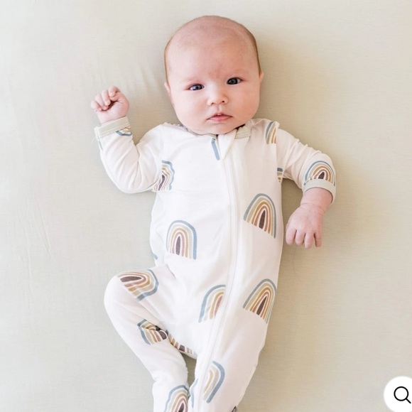 Kyte Pajamas Nwt Kyte Aloe Rainbow Footie Outfit Pajama Poshmark